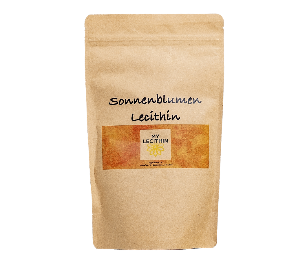 Sunflower lecithin granules | Pure lecithin | produced in Germany | GMO-free | vegan